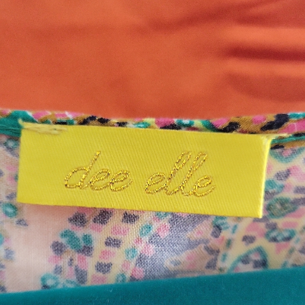 Dee Elle Multicolor Patterned Romper - Picture 3 of 5